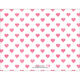Pink Watercolor Heart Flat Note Cards Image 2 of 3